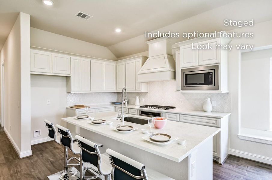 Furnished interior view inside a new home in WILDTREE 40', Montgomery (Image 4).
