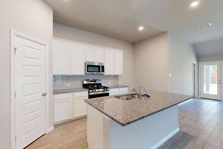 Furnished interior view inside a new home in Kings Way, Denton (Image 8). Furnished interior view inside a new home in Kings Way, Denton (Image 8).