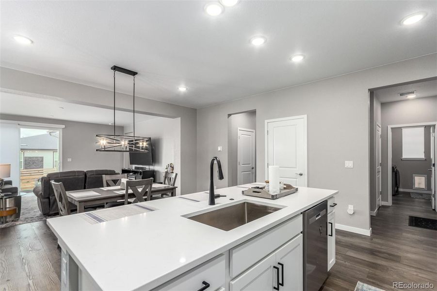 Furnished interior view inside a new home in , Aurora (Image 5).