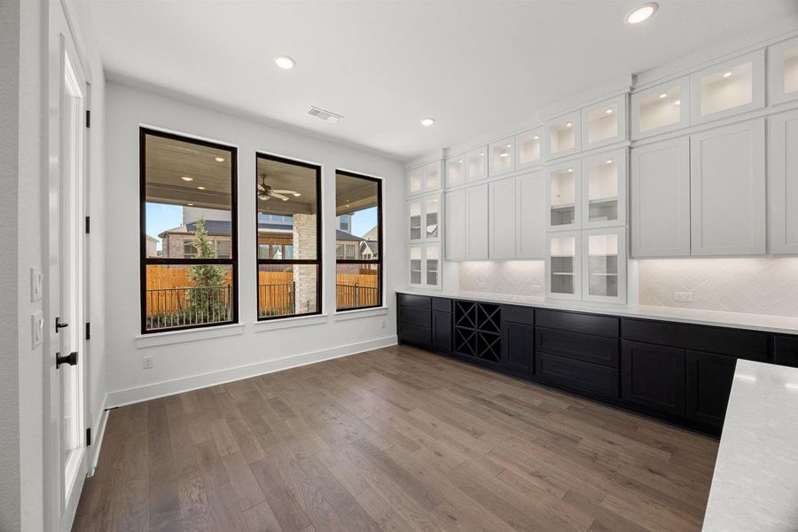 Spacious, unfurnished interior of a new home in Palmera Ridge: 80ft. lots, Leander (Image 23).