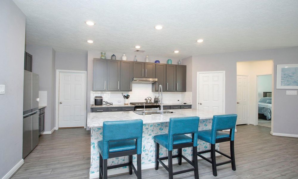 Furnished interior view inside a new home in , Magnolia (Image 30).