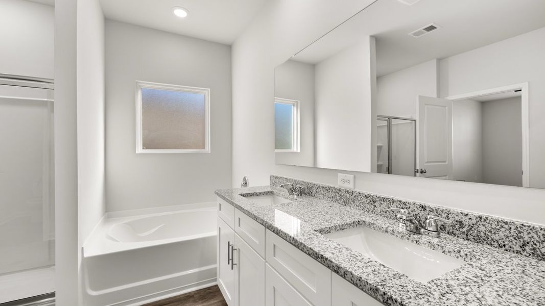 Furnished interior view inside a new home in Estates at Deer Hollow, Grovetown (Image 10).