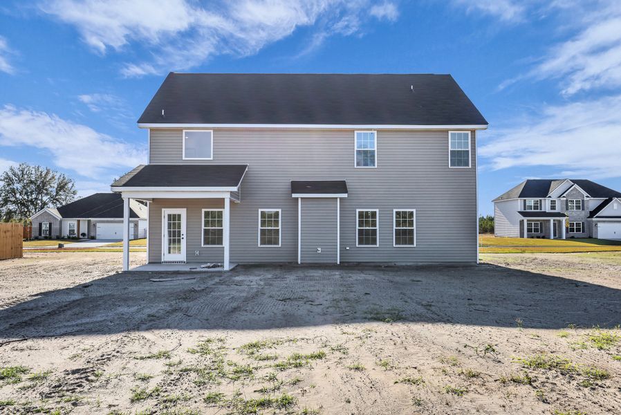 Exterior details and patio area of a home in Tibet Road at Sassafras, Allenhurst (Image 3). Exterior details and patio area of a home in Tibet Road at Sassafras, Allenhurst (Image 3).