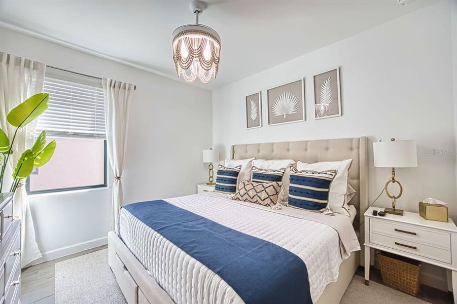 Furnished interior view inside a new home in , Fort Myers (Image 33).