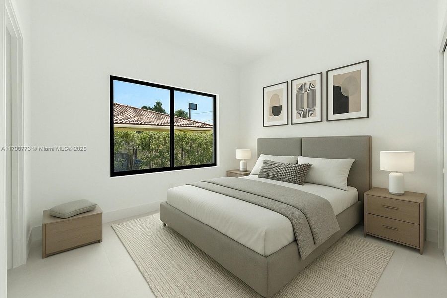 Furnished interior view inside a new home in , Hialeah (Image 5). Furnished interior view inside a new home in , Hialeah (Image 5).