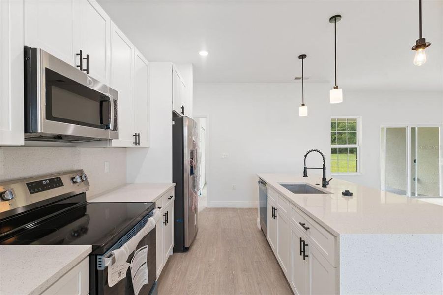 Furnished interior view inside a new home in , Ocala (Image 9). Furnished interior view inside a new home in , Ocala (Image 9).