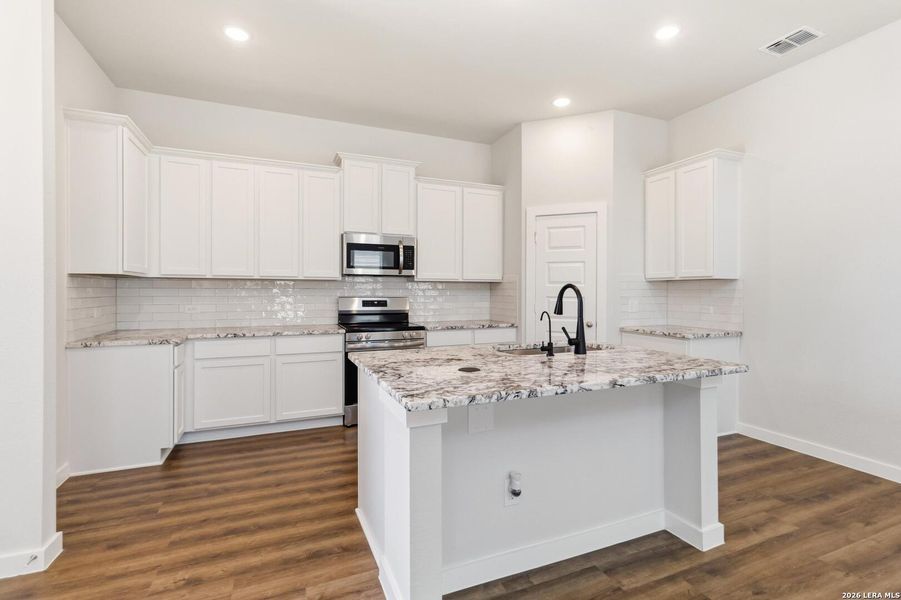 Furnished interior view inside a new home in Applewhite Meadows, San Antonio (Image 6).