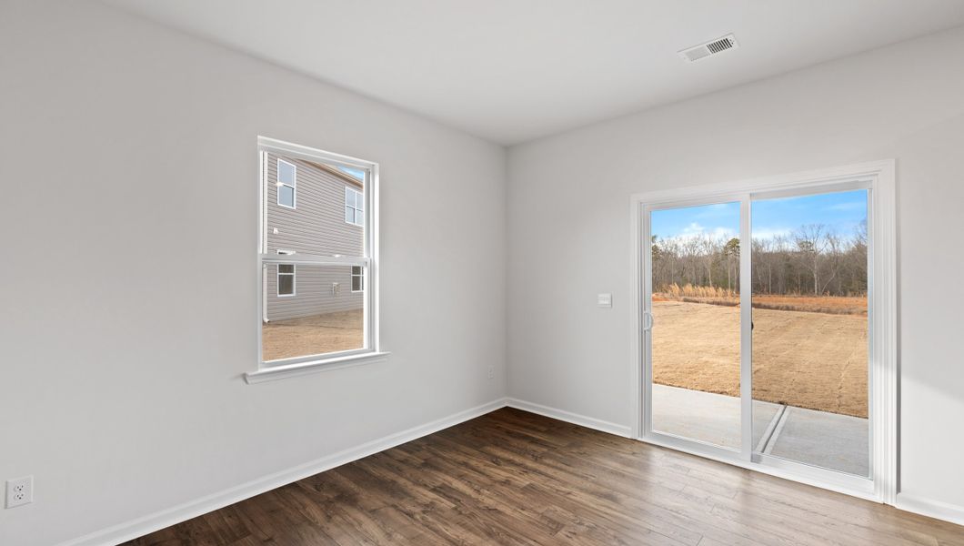 Spacious, unfurnished interior of a new home in Durbin Meadows Traditions, Fountain Inn (Image 22). Spacious, unfurnished interior of a new home in Durbin Meadows Traditions, Fountain Inn (Image 22).