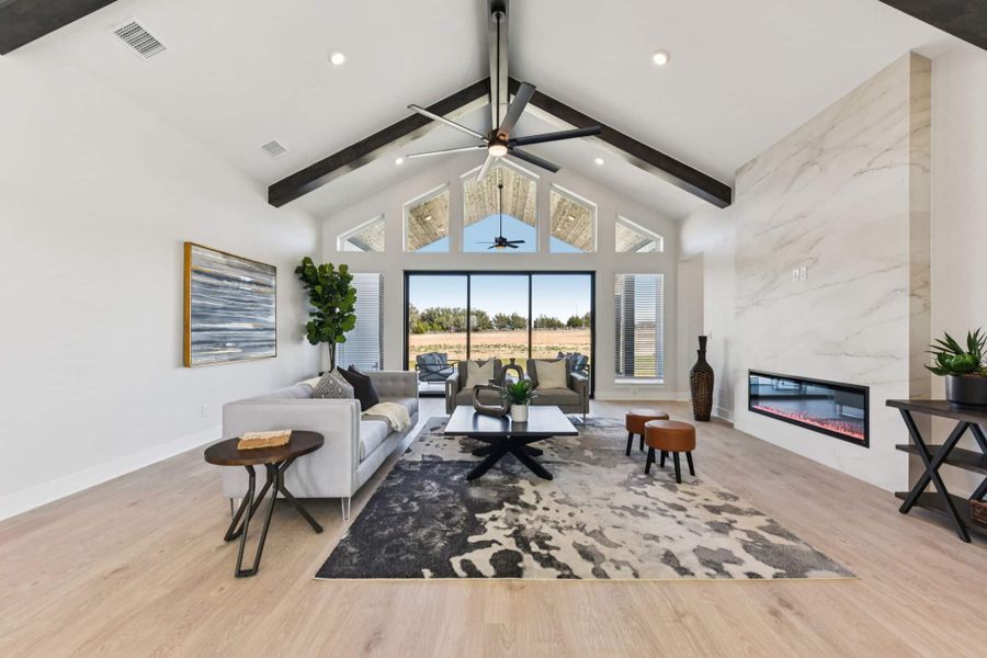 Furnished interior view inside a new home in Feathergrass, Florence (Image 68).
