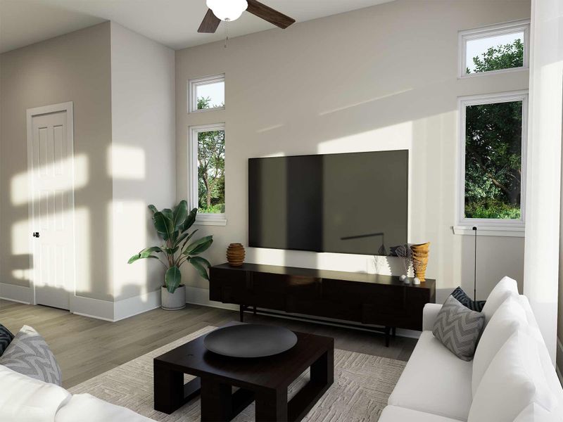 The Petal - Family Room