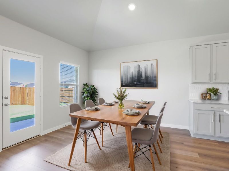 Furnished interior view inside a new home in Windmore, Princeton (Image 4).