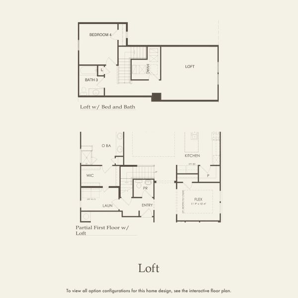 2D floor plan layout for the Prestige by Del Webb in Del Webb Southern Harmony, Murfreesboro, TN (Image 3).