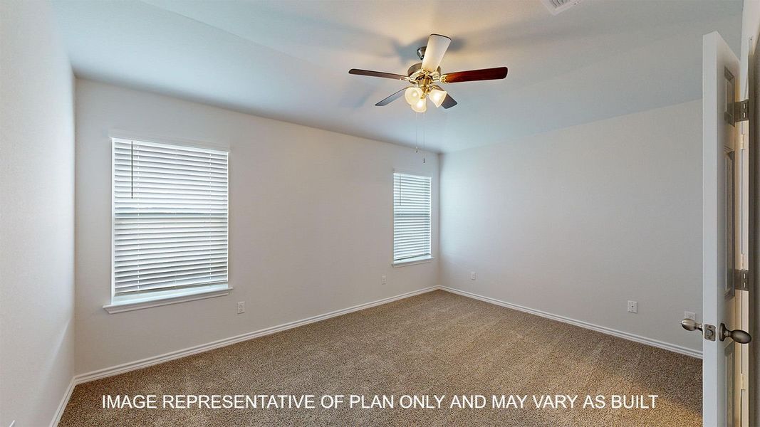 Spacious, unfurnished interior of a new home in Warrior's Legacy, Nolanville (Image 15).