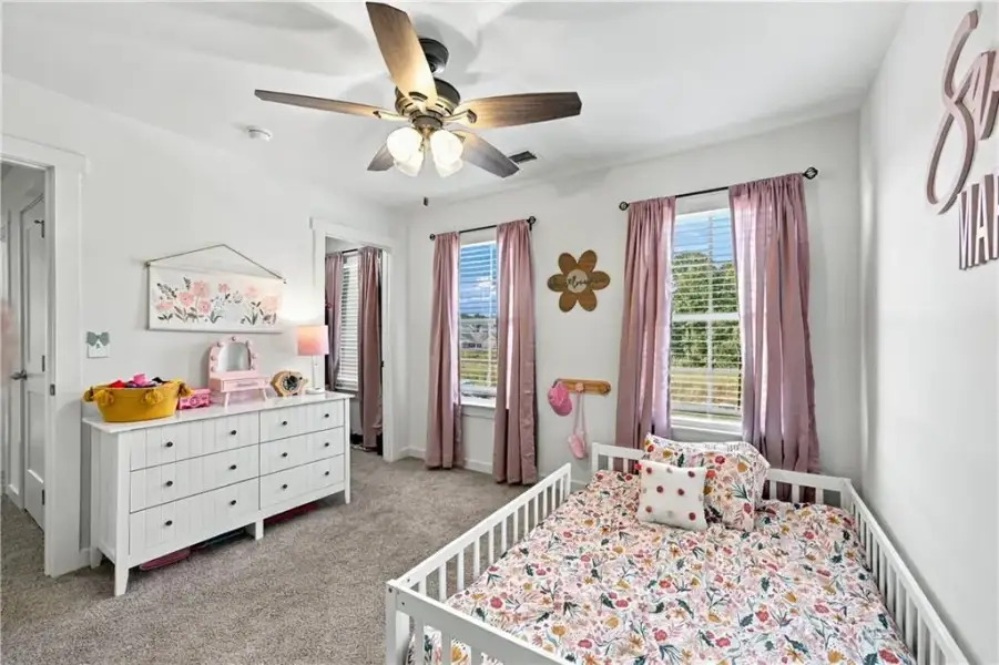 Furnished interior view inside a new home in Sutton’s Landing, Statham (Image 29).
