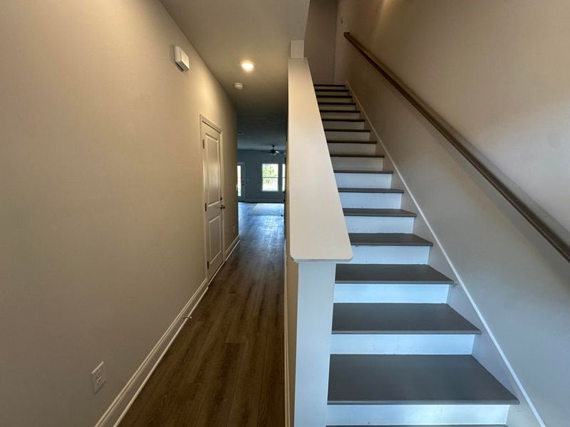 Spacious, unfurnished interior of a new home in Windsor Townhomes, North Augusta (Image 10). Spacious, unfurnished interior of a new home in Windsor Townhomes, North Augusta (Image 10).