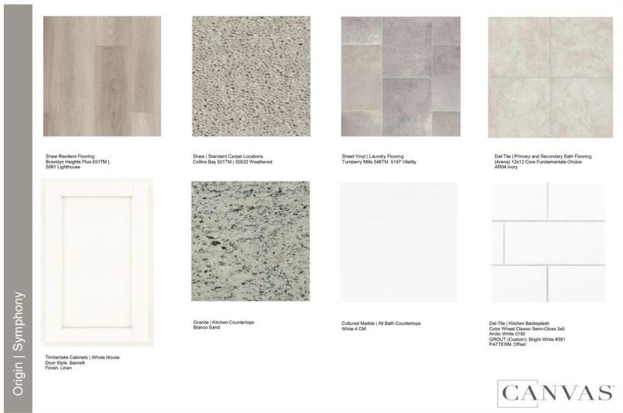 Sample of building materials used in homes in Falls Creek, Flowery Branch (Image 4).