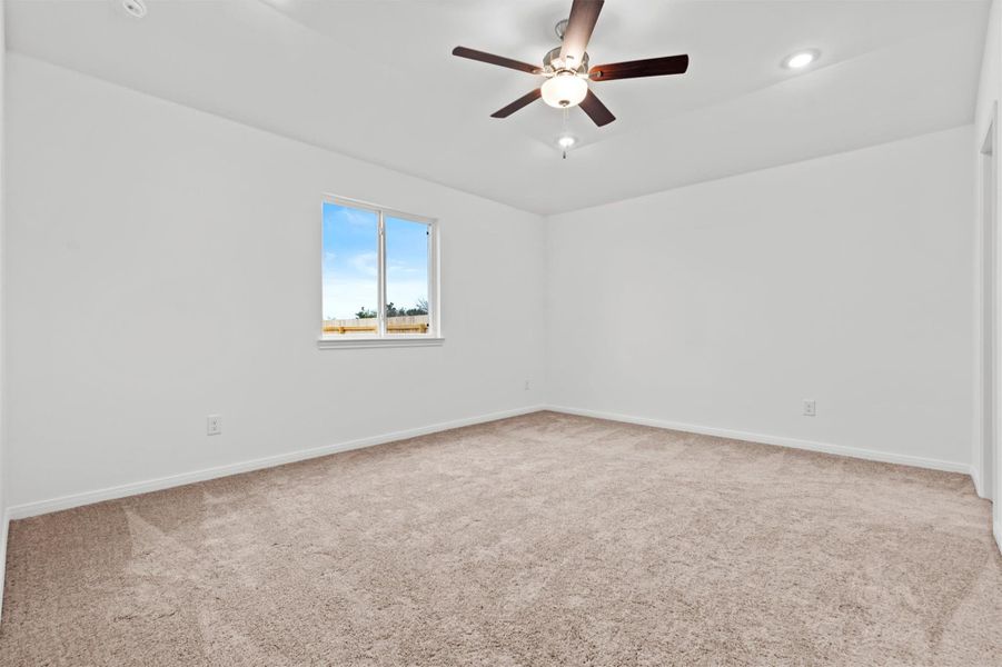 Spacious, unfurnished interior of a new home in Butler Farms, Liberty Hill (Image 21). Spacious, unfurnished interior of a new home in Butler Farms, Liberty Hill (Image 21).