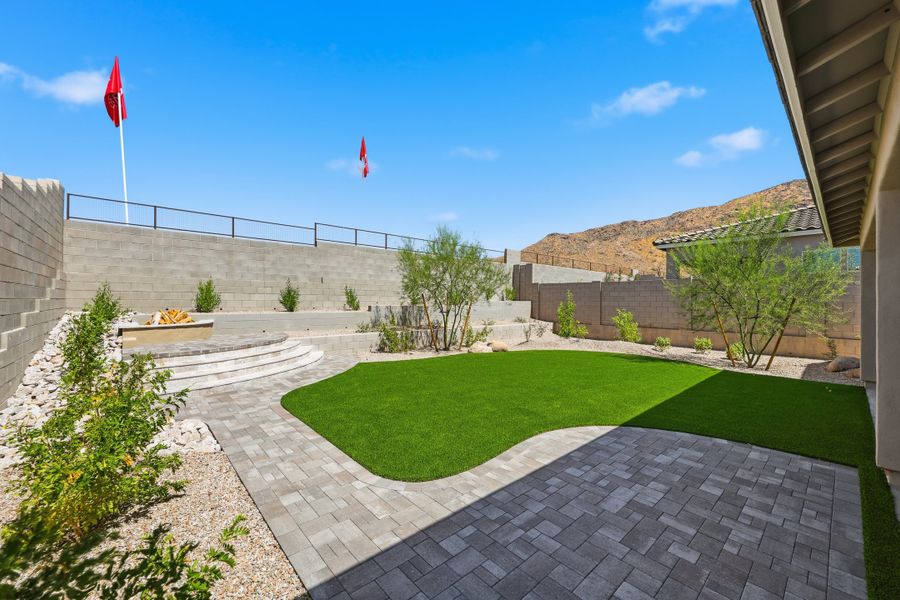 Exterior details and patio area of a home in Sanctuary, Phoenix (Image 21). Exterior details and patio area of a home in Sanctuary, Phoenix (Image 21).