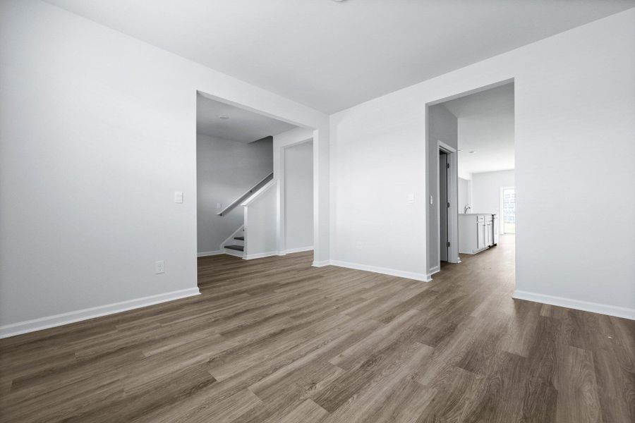 Spacious, unfurnished interior of a new home in The Garrison, Summerville (Image 11). Spacious, unfurnished interior of a new home in The Garrison, Summerville (Image 11).