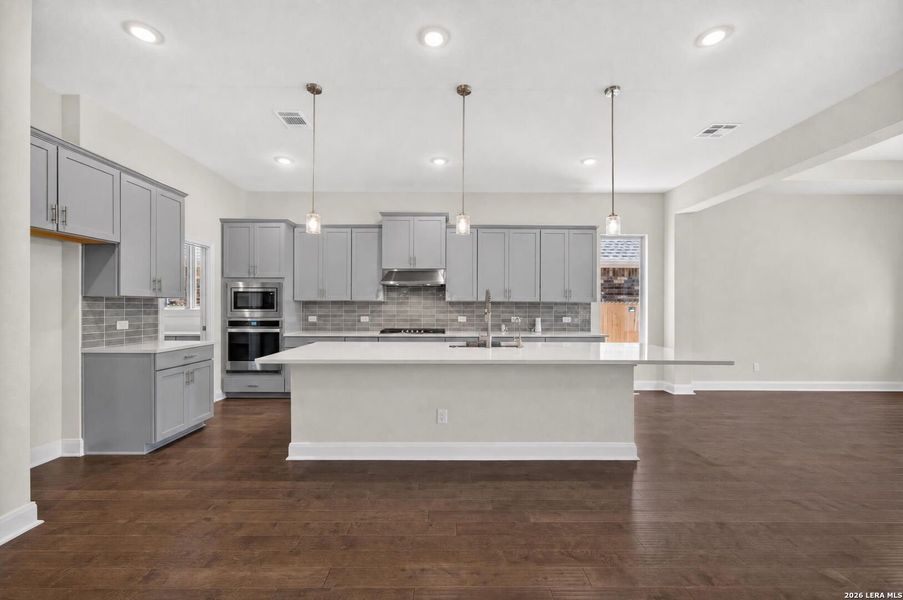Furnished interior view inside a new home in Stillwater Ranch, San Antonio (Image 9).