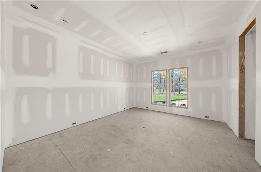 In-progress construction of a new home in , Canton, GA (Image 3).