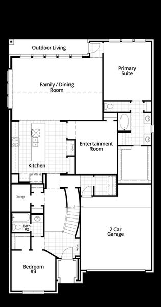 Downstairs Floor Plan