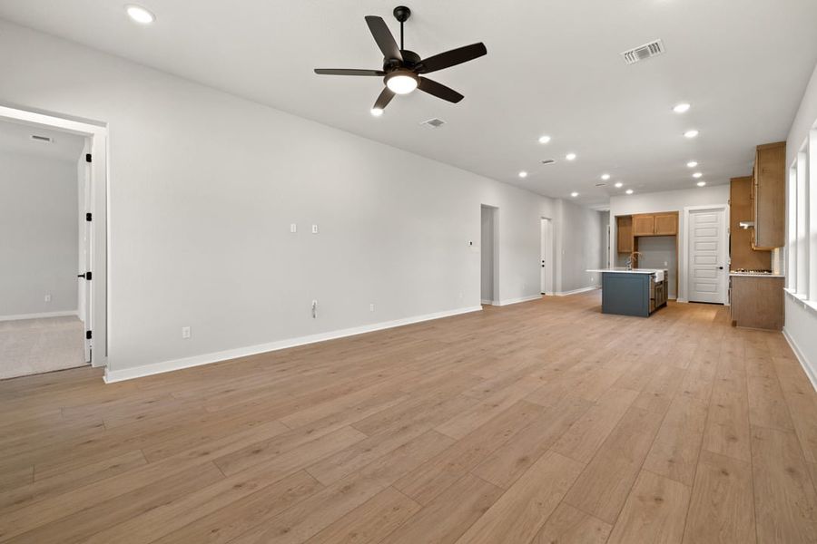 Spacious, unfurnished interior of a new home in Arbor Collection At Wolf Ranch, Georgetown (Image 28).