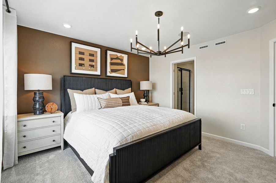Representative furnished interior of a home built from the Discovery by Taylor Morrison in Parterre Townhomes - The Westerly Collection, Thornton (Image 14).