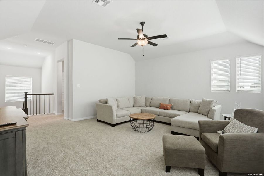 Furnished interior view inside a new home in Davis Ranch, San Antonio (Image 22).