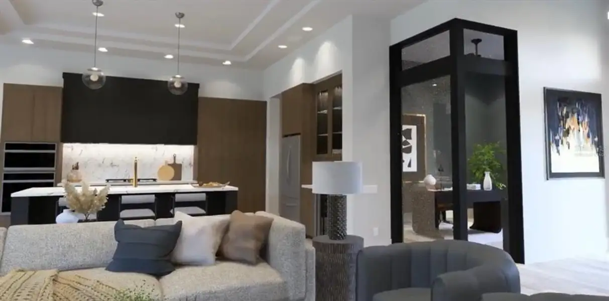 Furnished interior view inside a new home in , Ocala (Image 6). Furnished interior view inside a new home in , Ocala (Image 6).