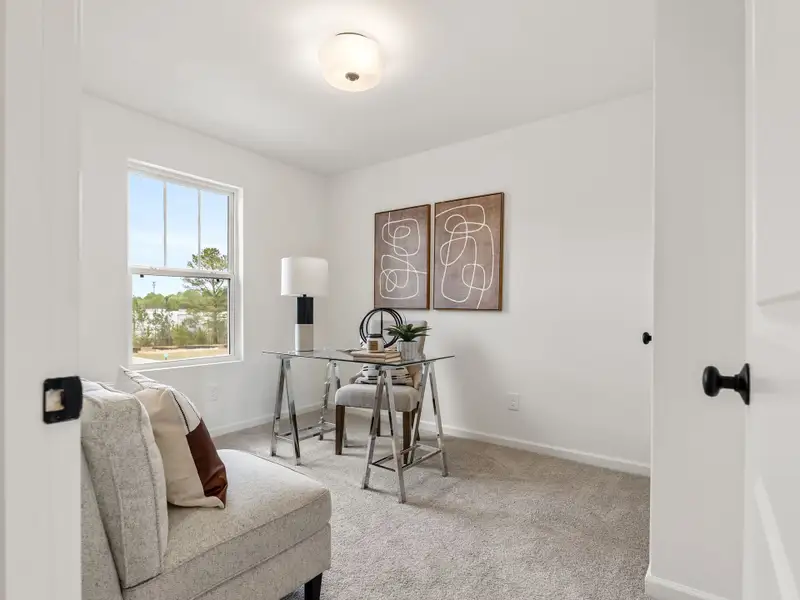 Representative furnished interior of a home built from the Haven TH by True Homes in Village Heights TH, Greensboro (Image 13). Representative furnished interior of a home built from the Haven TH by True Homes in Village Heights TH, Greensboro (Image 13).