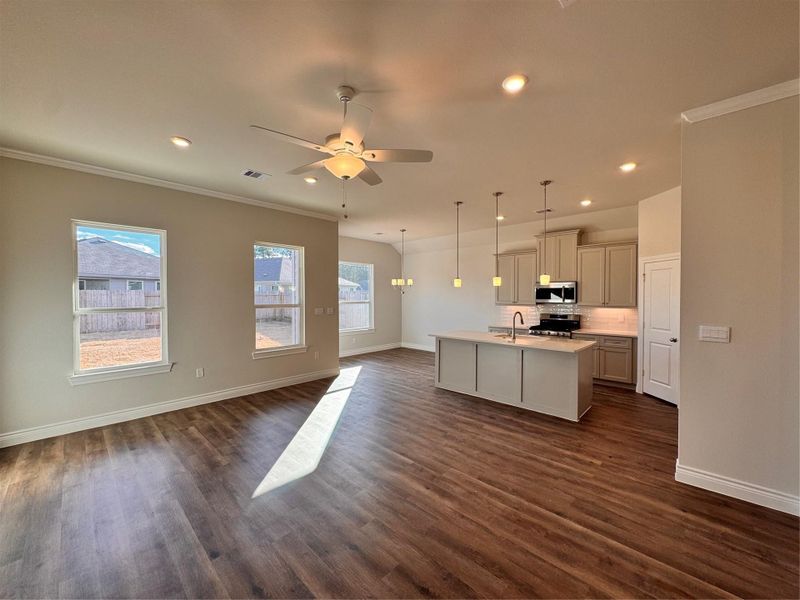 Spacious, unfurnished interior of a new home in Grand Oaks Reserve, Cleveland (Image 14). Spacious, unfurnished interior of a new home in Grand Oaks Reserve, Cleveland (Image 14).