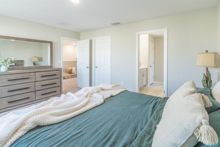 Furnished interior view inside a new home in Pasadena Point, Wesley Chapel (Image 49). Furnished interior view inside a new home in Pasadena Point, Wesley Chapel (Image 49).
