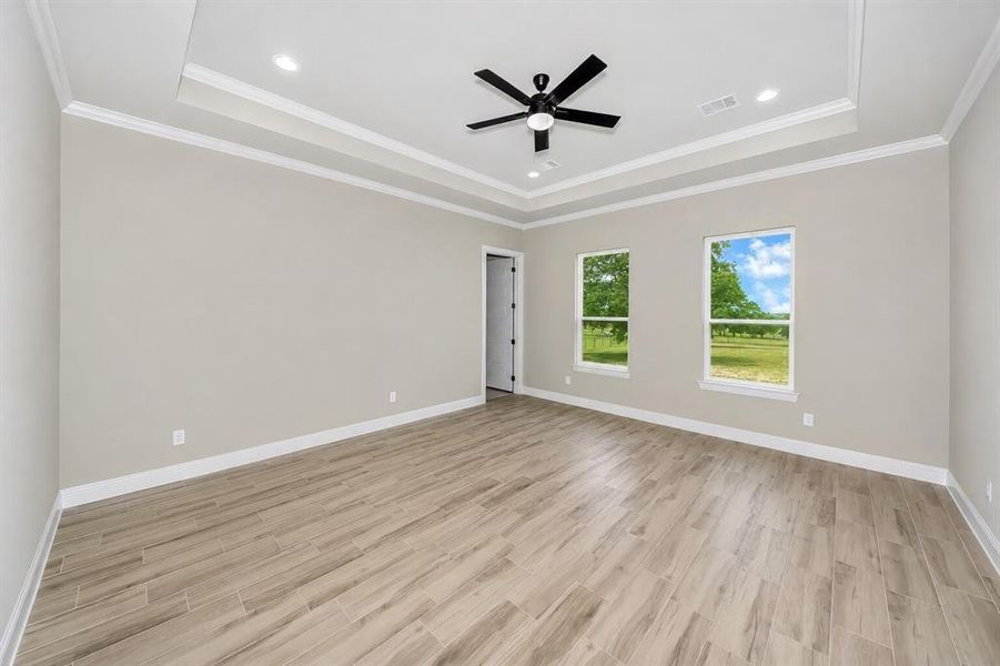 Spacious, unfurnished interior of a new home in , Poolville (Image 24).