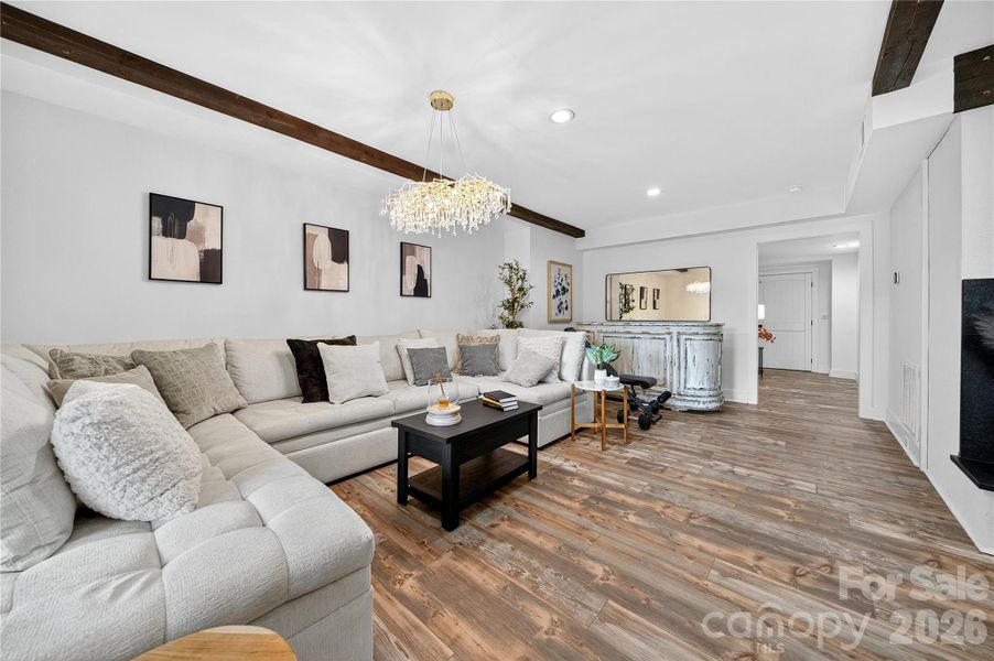 Furnished interior view inside a new home in , Denver (Image 17).