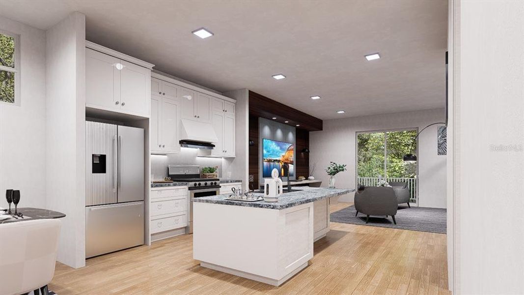 Furnished interior view inside a new home in , Haines City (Image 5).