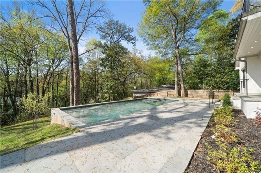 Exterior details and patio area of a home in , Atlanta (Image 34). Exterior details and patio area of a home in , Atlanta (Image 34).