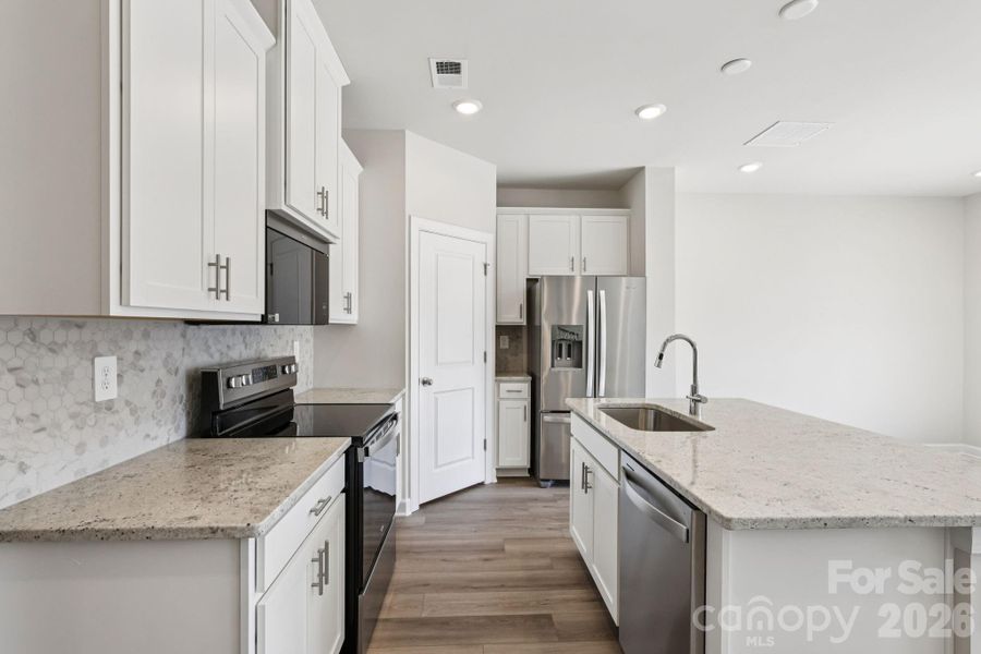 Furnished interior view inside a new home in Galloway Ridge, Charlotte (Image 12).