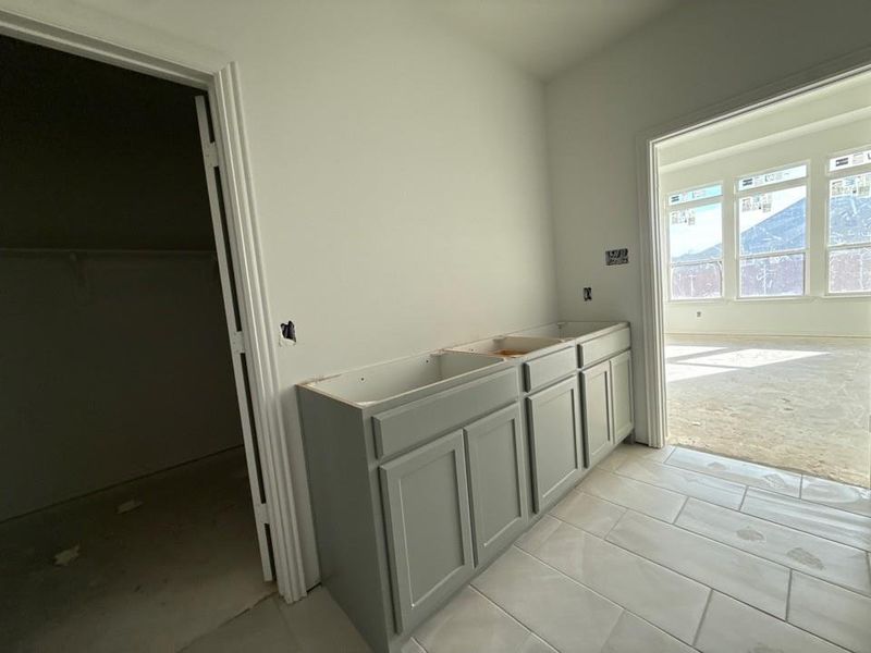 In-progress construction of a new home in Morningstar, Aledo, TX (Image 14).