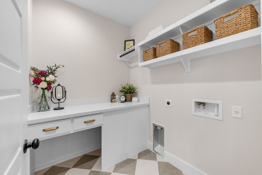 Representative furnished interior of a home built from the The Courtney by Reece Homes in Traditions, Bryan (Image 10).