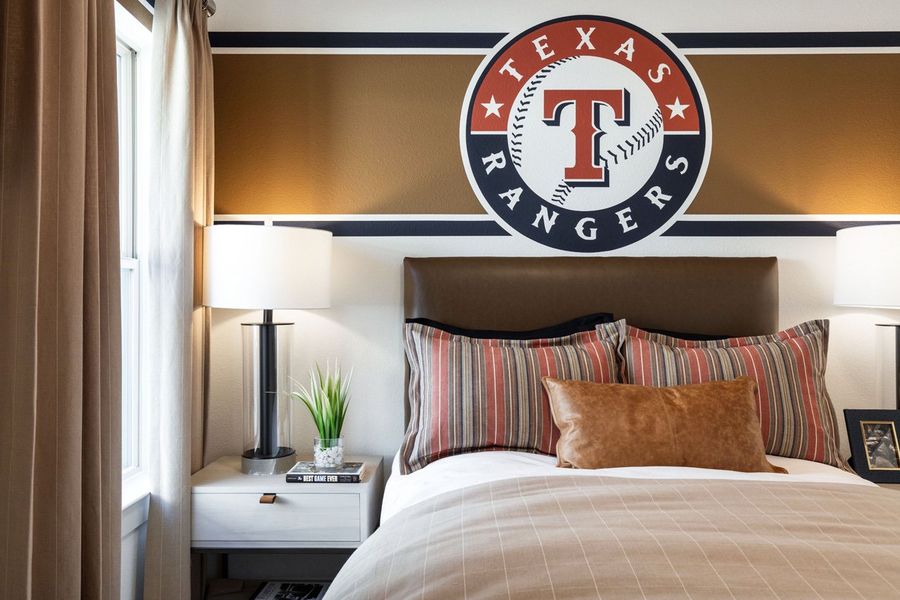 Representative Secondary Bedroom - some options shown