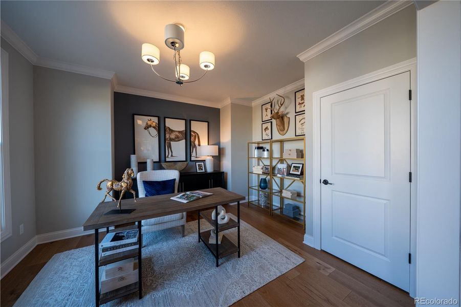 Furnished interior view inside a new home in , Fort Lupton (Image 24). Furnished interior view inside a new home in , Fort Lupton (Image 24).