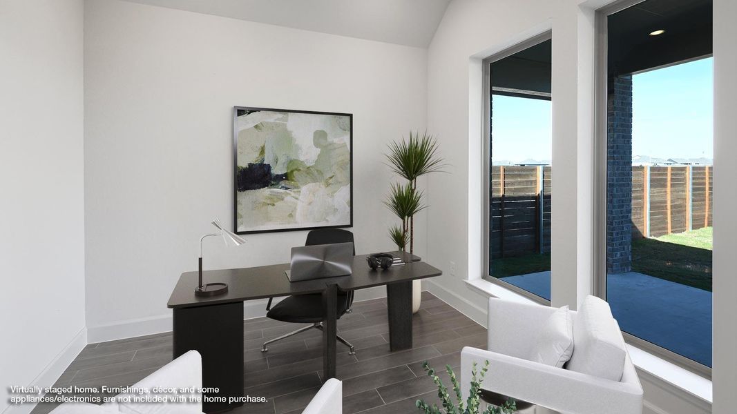 Furnished interior view inside a new home in Juniper Springs, Lockhart (Image 9).