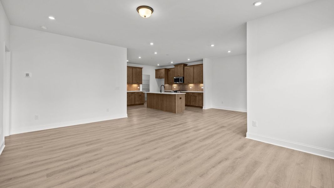 Furnished interior view inside a new home in Lakeside Glen, York (Image 7).