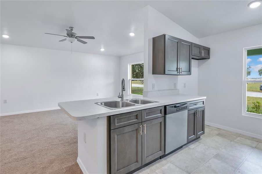 Furnished interior view inside a new home in , Lake Wales (Image 8).