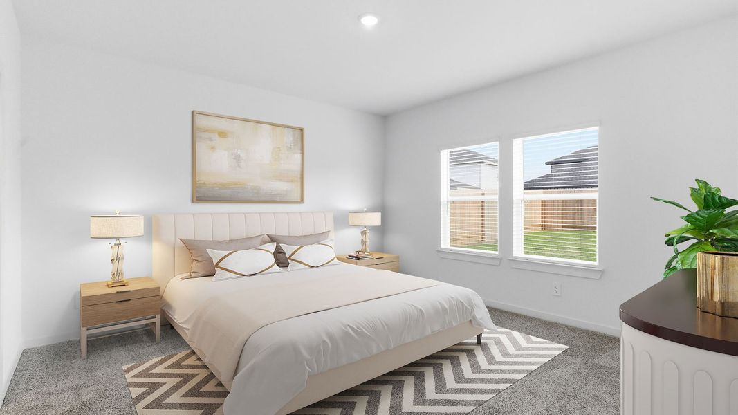 Furnished interior view inside a new home in Sorrento, Richmond (Image 9).