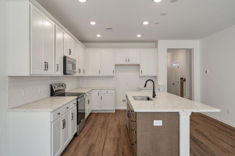 Furnished interior view inside a new home in The Landings at Montague, Goose Creek (Image 5).