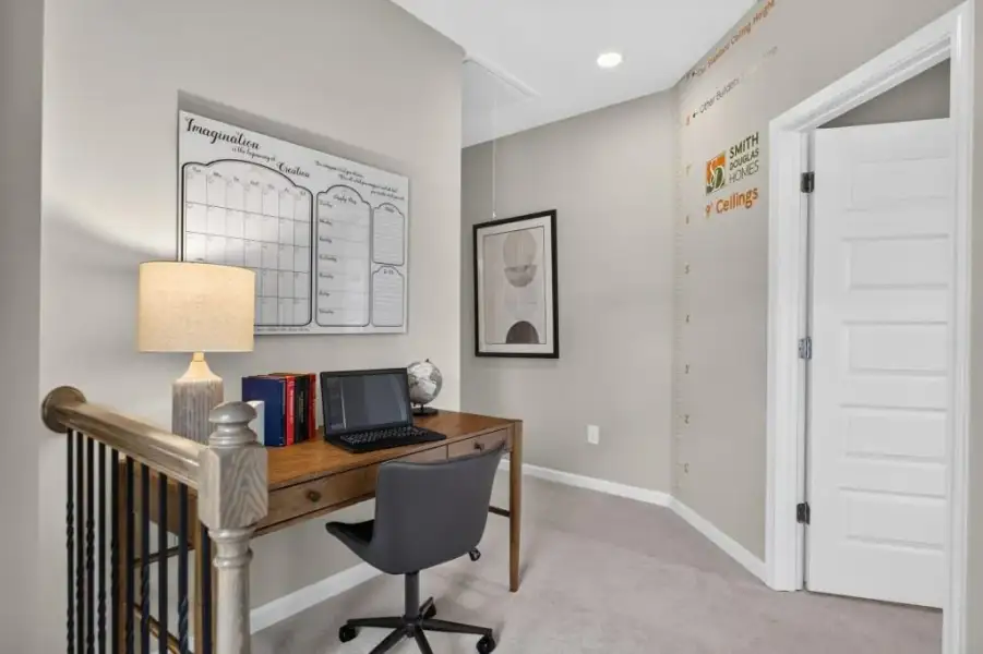 Furnished interior view inside a new home in , Cartersville (Image 24).