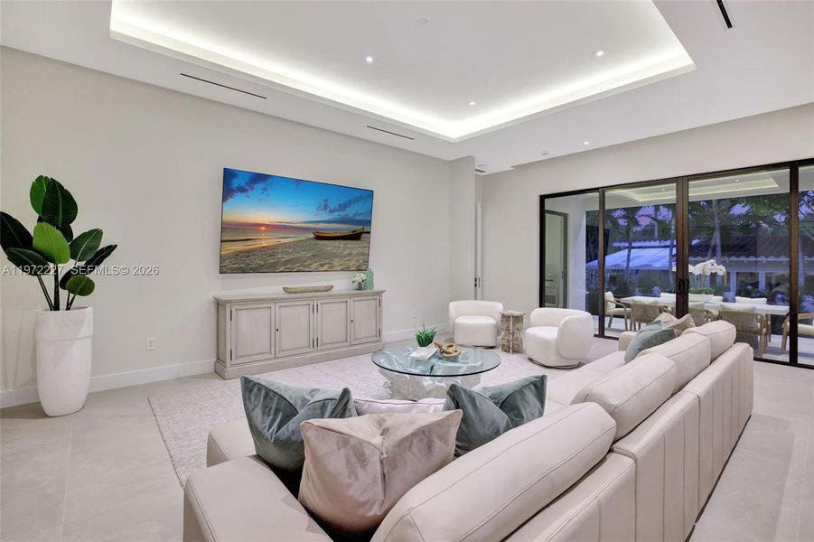 Furnished interior view inside a new home in , Fort Lauderdale (Image 11).