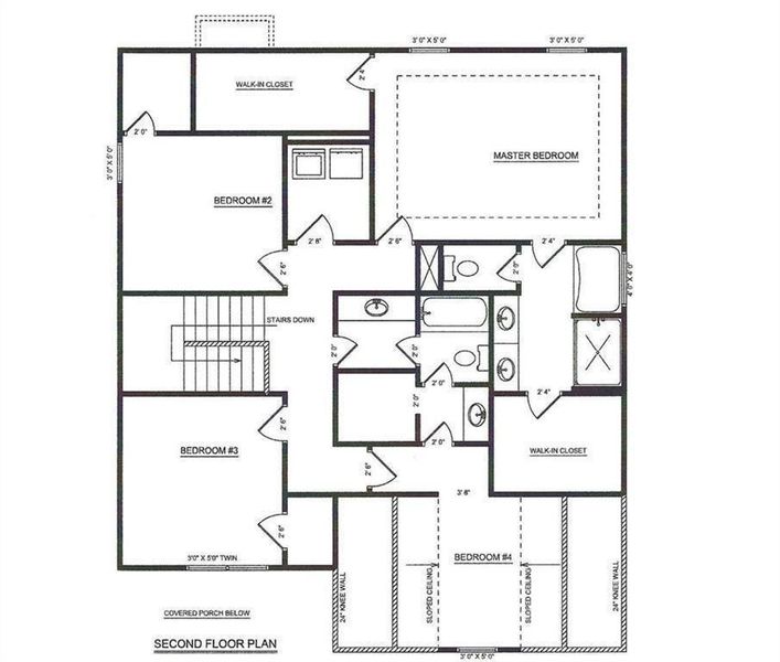 2D floor plan layout of this home in , Dallas, GA (Image 5).